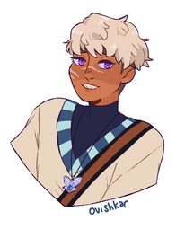 NOTE: this is a bust with simplified shading